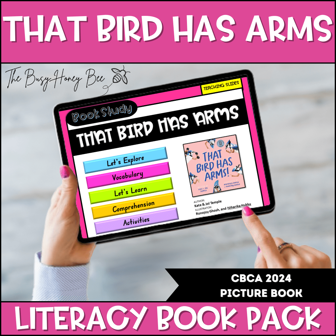 That Bird has Arms - CBCA 2024 - Literacy Book Pack - Activity Pack