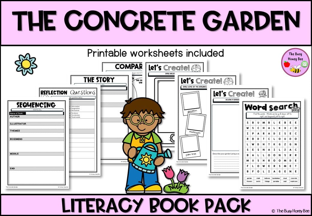 The Concrete Garden - CBCA 2024 - Literacy Book Pack - Activity Pack