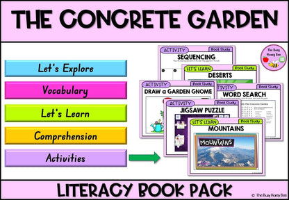 The Concrete Garden - CBCA 2024 - Literacy Book Pack - Activity Pack