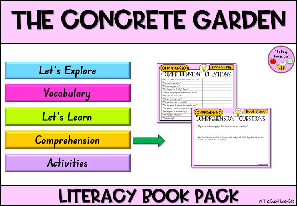 The Concrete Garden - CBCA 2024 - Literacy Book Pack - Activity Pack