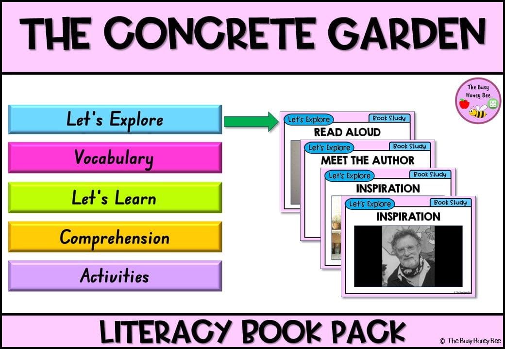 The Concrete Garden - CBCA 2024 - Literacy Book Pack - Activity Pack