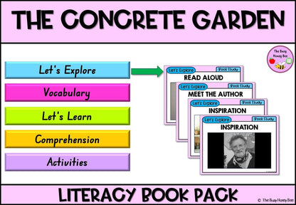 The Concrete Garden - CBCA 2024 - Literacy Book Pack - Activity Pack
