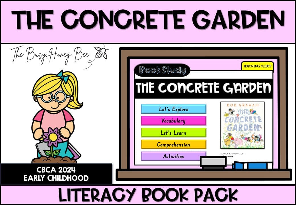 The Concrete Garden - CBCA 2024 - Literacy Book Pack - Activity Pack