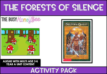 The Forests of Silence (Book 1 of the Deltora Quest series) by Emily Rodda Activity Pack -