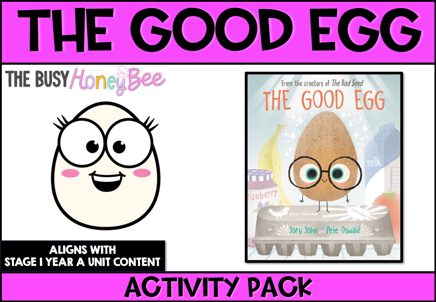 The Good Egg Activity Pack -
