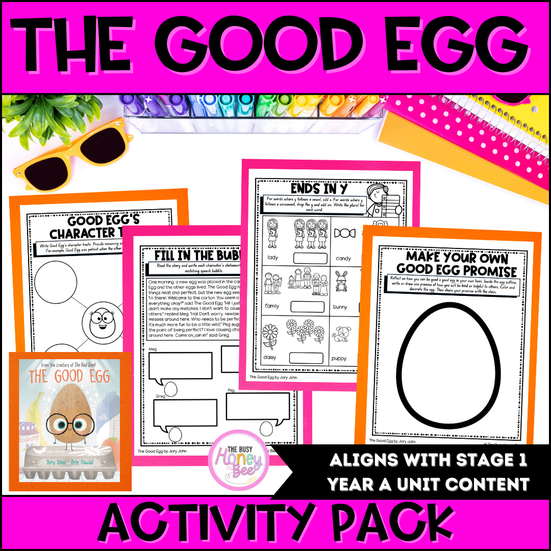 The Good Egg Activity Pack -