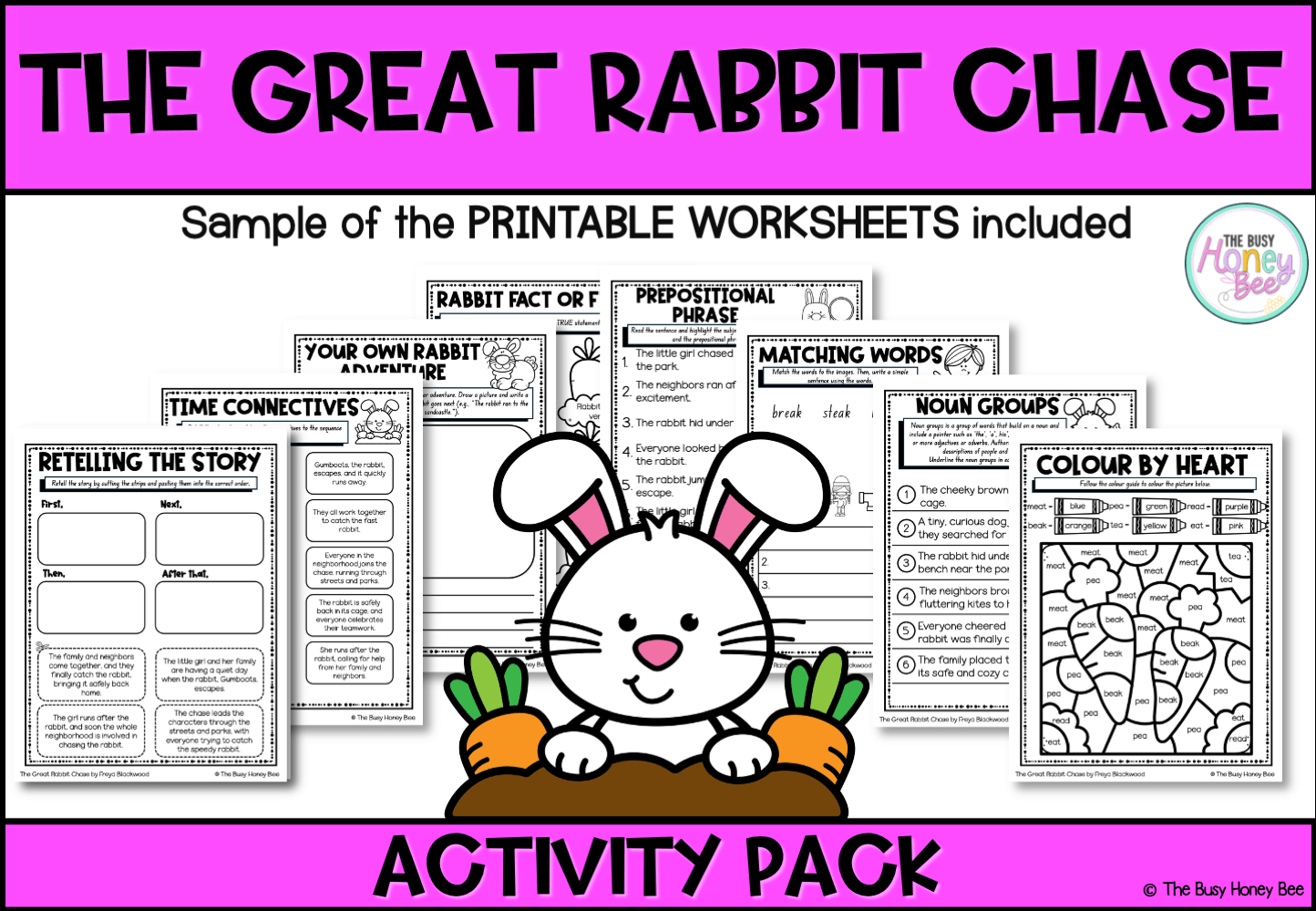 The Great Rabbit Chase Activity Pack -