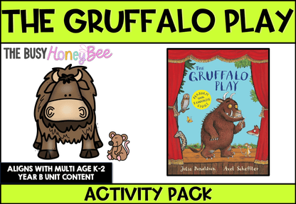 The Gruffalo Play by Julia Donaldson Activity Pack - Activity Pack