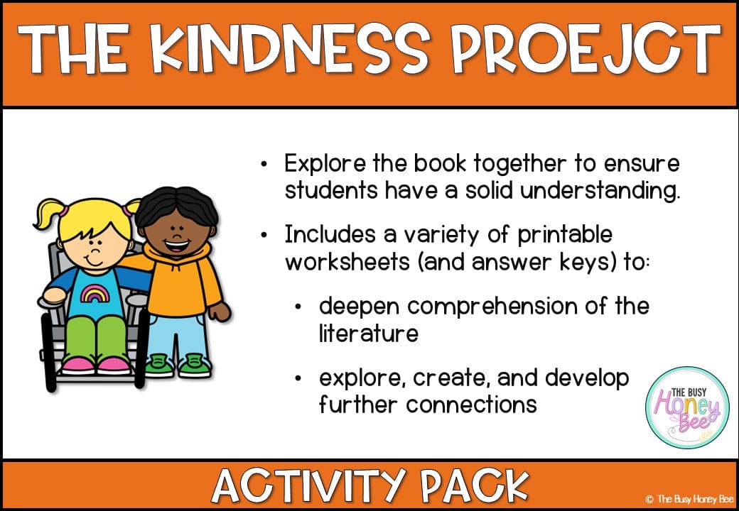 The Kindness Project Activity Pack - Activity Pack