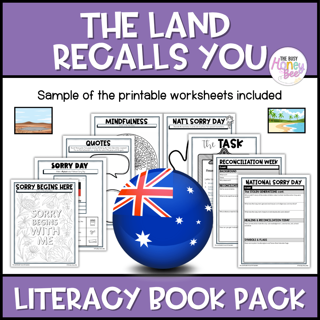 The Land Recalls You, David Cragg & Noni Cragg - CBCA 2025 - Literacy Book Pack - Activity Pack