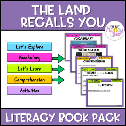 The Land Recalls You, David Cragg & Noni Cragg - CBCA 2025 - Literacy Book Pack - Activity Pack