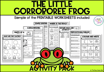 The Little Corroboree Frog Activity Pack - Activity Pack