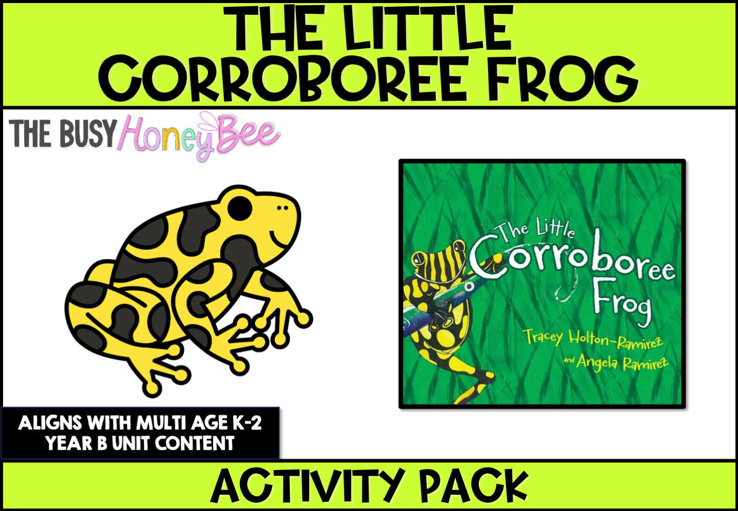 The Little Corroboree Frog Activity Pack - Activity Pack