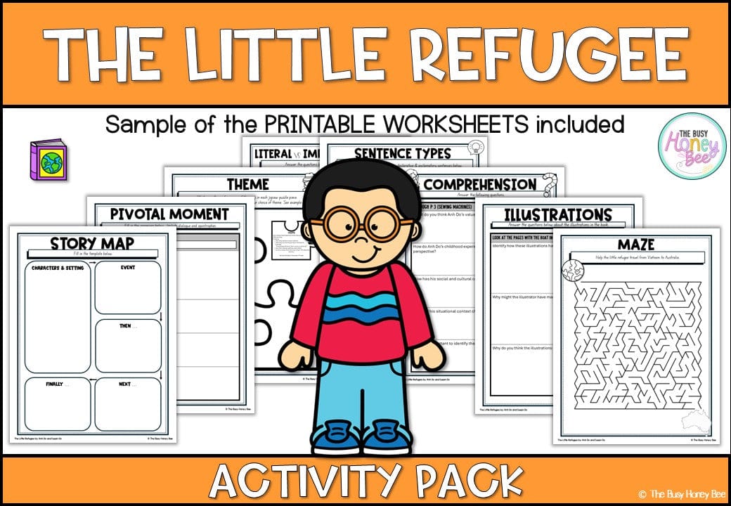 The Little Refugee Activity Pack - Activity Pack