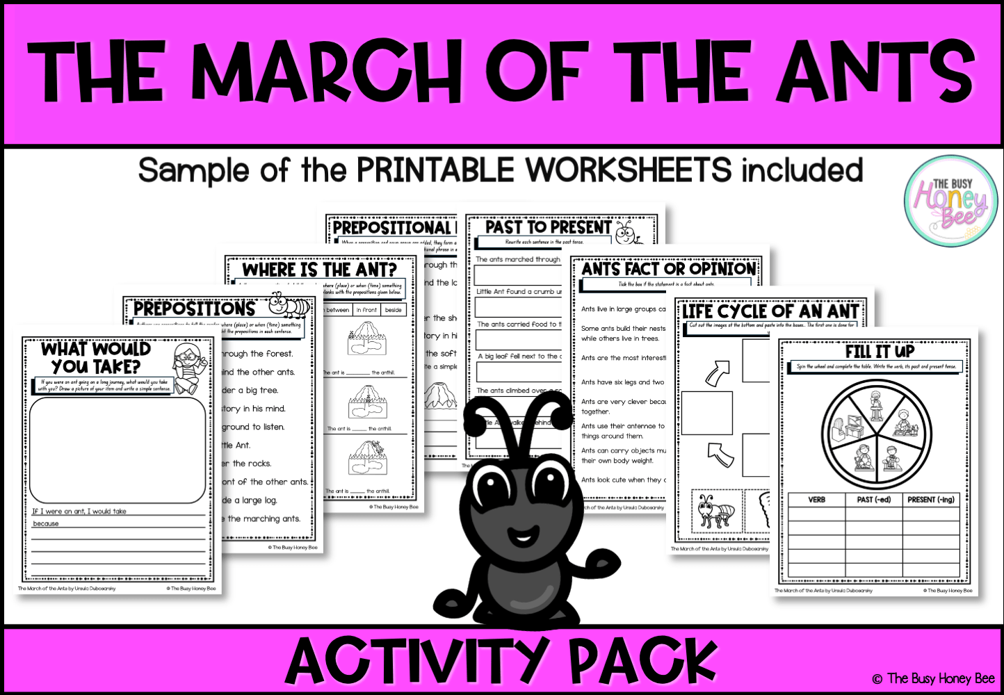 The March of the Ants Activity Pack -