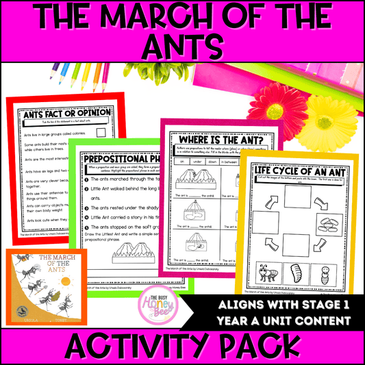 The March of the Ants Activity Pack -