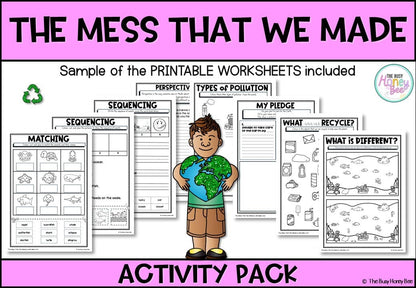 The Mess that we Made Activity Pack - Activity Pack