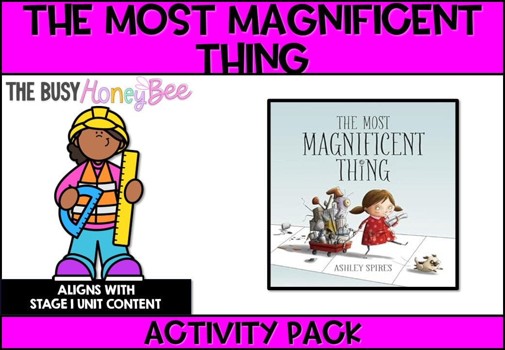 The Most Magnificent Thing Activity Pack - Activity Pack