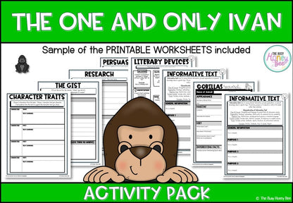The One and Only Ivan Activity Pack - Activity Pack