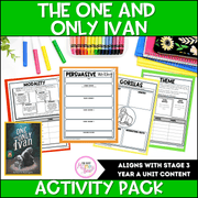 The One and Only Ivan Activity Pack - Activity Pack