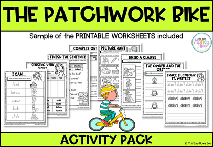 The Patchwork Bike by Maxine Beneba Clarke Activity Pack - Activity Pack