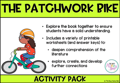 The Patchwork Bike by Maxine Beneba Clarke Activity Pack - Activity Pack