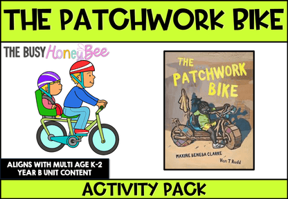 The Patchwork Bike by Maxine Beneba Clarke Activity Pack - Activity Pack