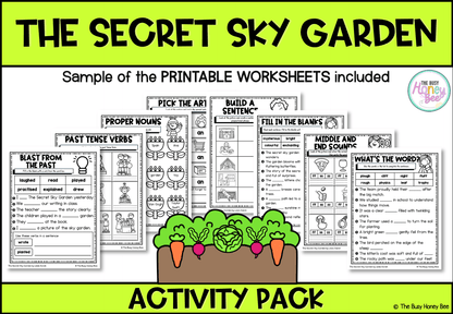 The Secret Sky Garden by Linda Sarah Activity Pack -