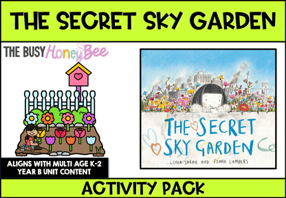The Secret Sky Garden by Linda Sarah Activity Pack -