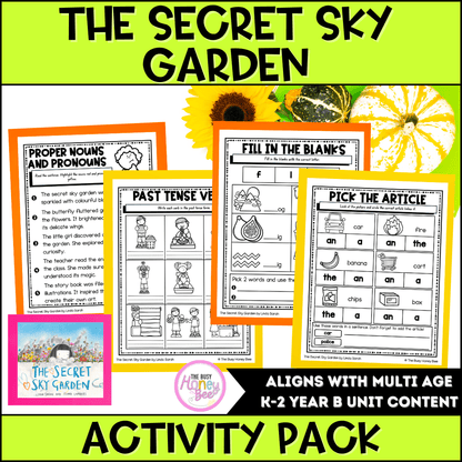 The Secret Sky Garden by Linda Sarah Activity Pack -