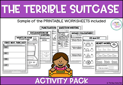 The Terrible Suitcase by Emma Allen Activity Pack - Activity Pack