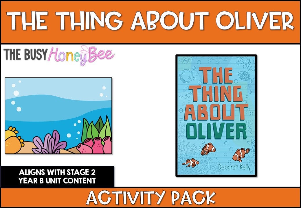 The Thing About Oliver Activity Pack -