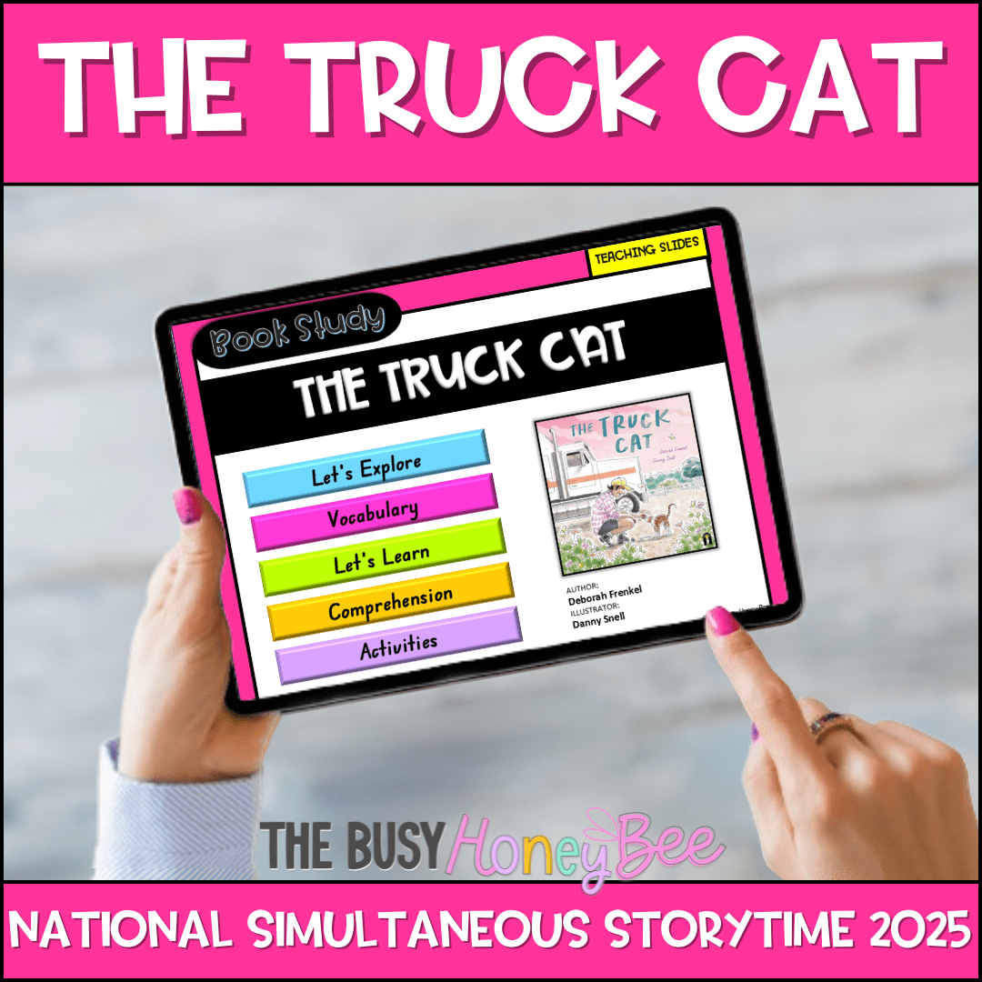 The Truck Cat - National Simultaneous Storytime - CBCA 2025 - Literacy Book Pack - Activity Pack