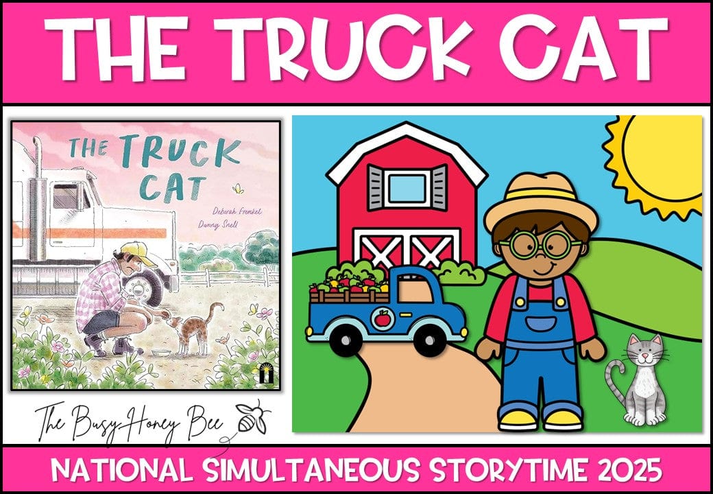 The Truck Cat - National Simultaneous Storytime - CBCA 2025 - Literacy Book Pack - Activity Pack