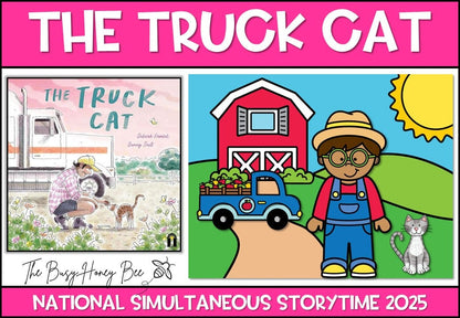 The Truck Cat - National Simultaneous Storytime - CBCA 2025 - Literacy Book Pack - Activity Pack