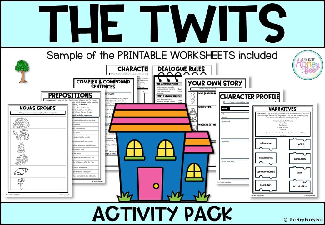 The Twits Activity Pack - Activity Pack
