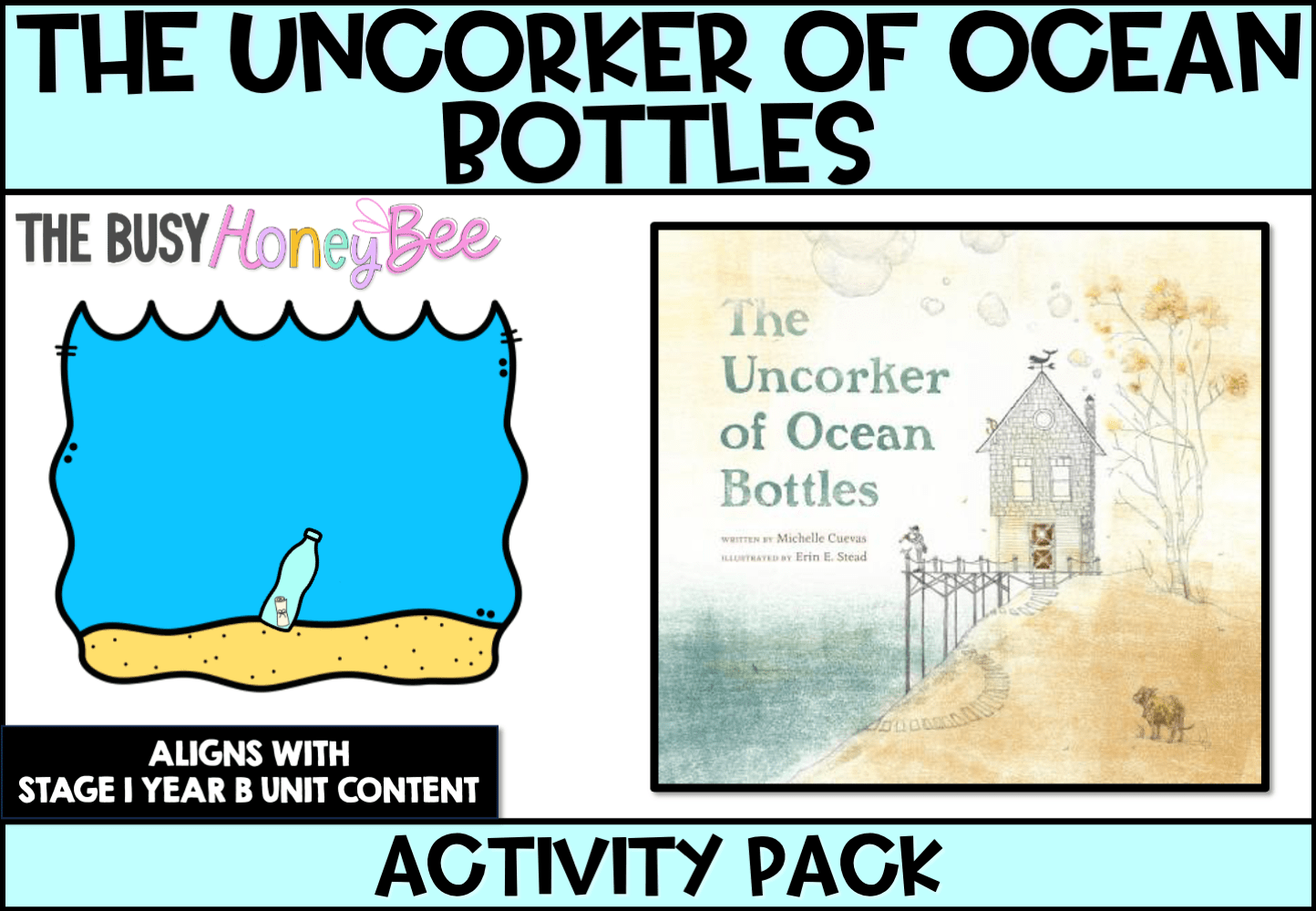 The Uncorker of Ocean Bottles by Michelle Cuevas Activity Pack - Activity Pack