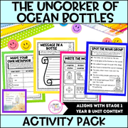 The Uncorker of Ocean Bottles by Michelle Cuevas Activity Pack - Activity Pack