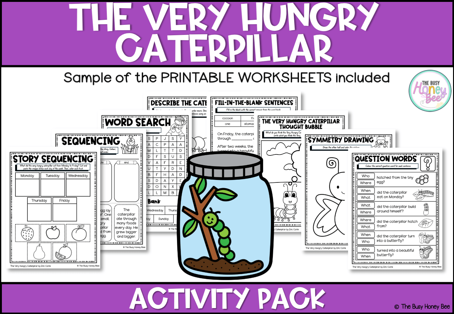 The Very Hungry Caterpillar Activity Pack -