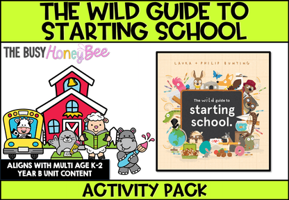 The Wild Guide to Starting School Activity Pack - Activity Pack