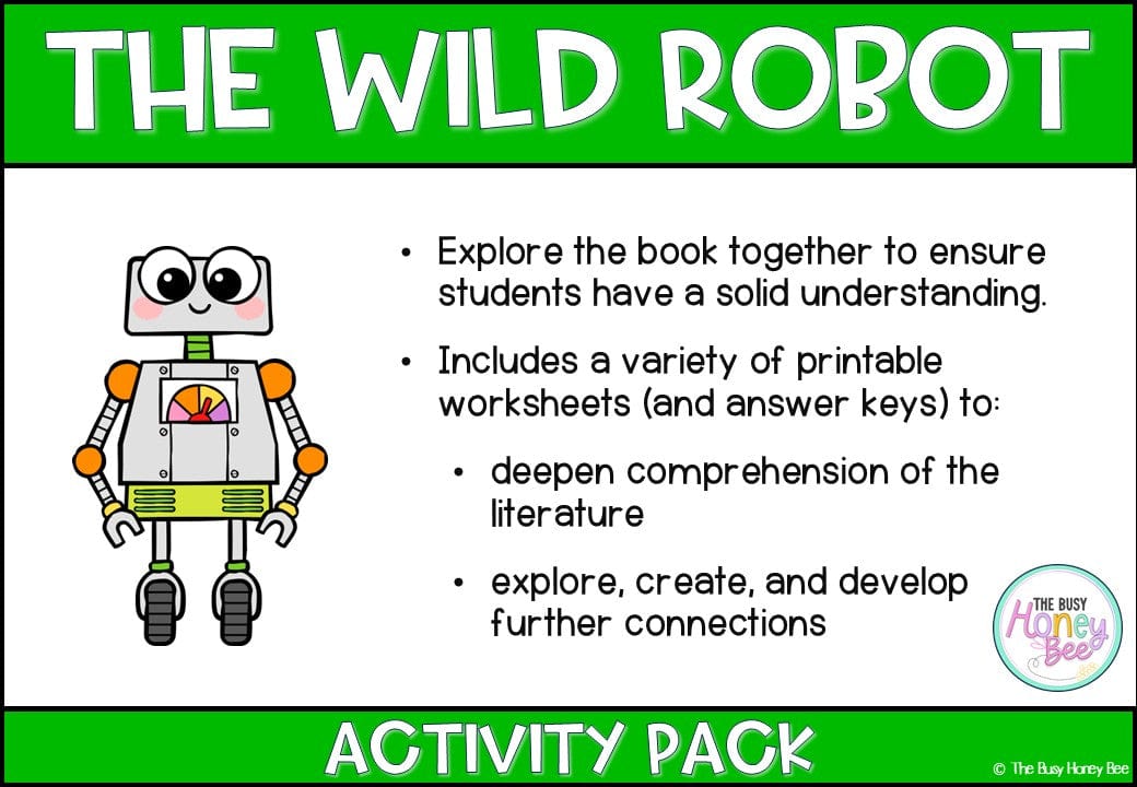 The Wild Robot Activity Pack - Activity Pack