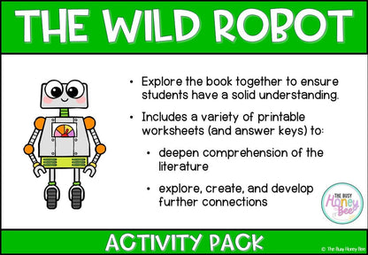 The Wild Robot Activity Pack - Activity Pack