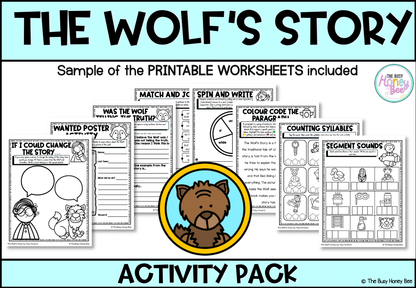 The Wolf’s Story by Toby Forward Activity Pack - Activity Pack