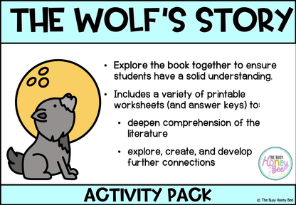 The Wolf’s Story by Toby Forward Activity Pack - Activity Pack