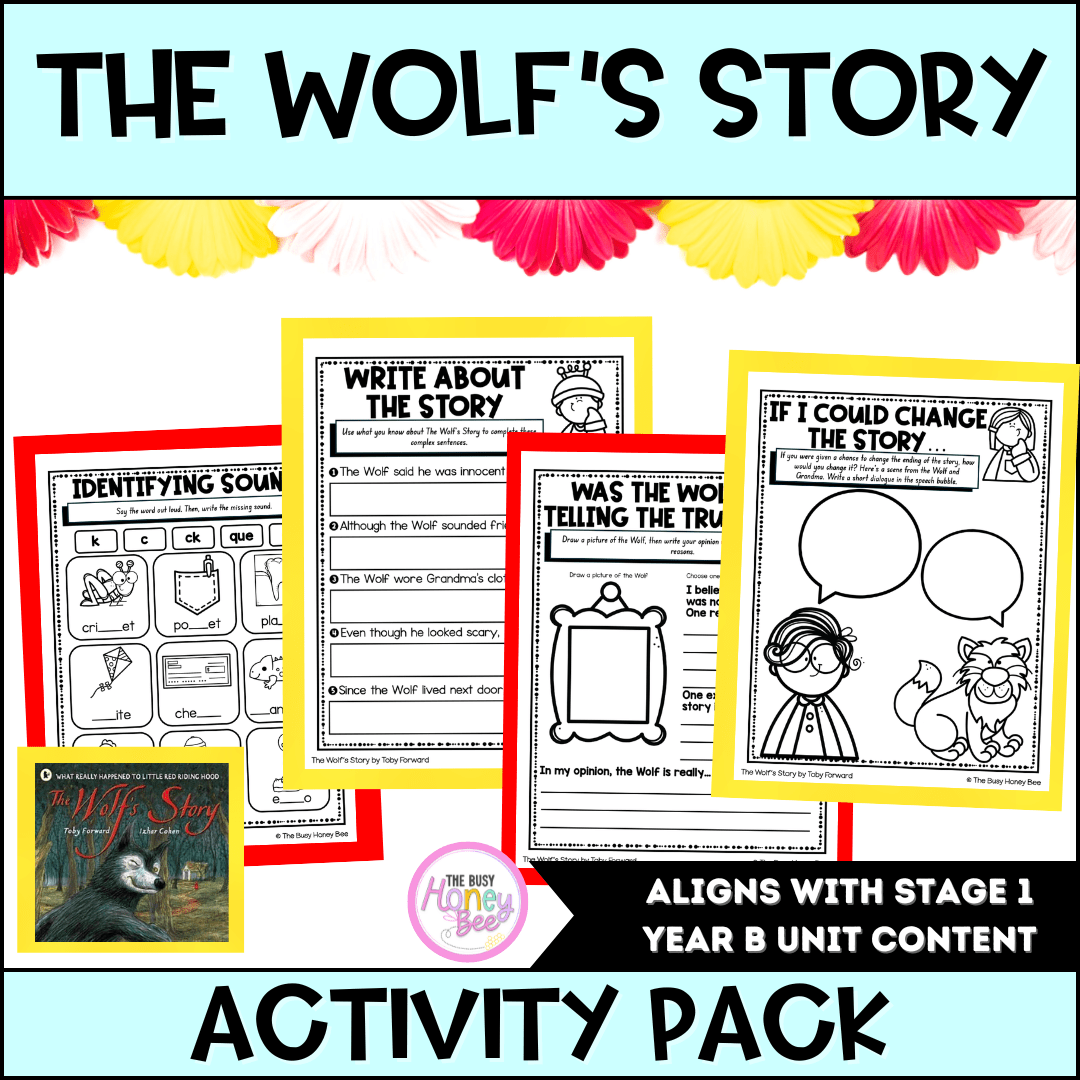 The Wolf’s Story by Toby Forward Activity Pack - Activity Pack
