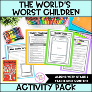 The World's Worst Children Activity Pack - Activity Pack