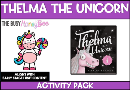 Thelma the Unicorn Activity Pack - Activity Pack