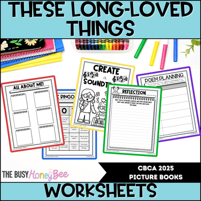 These Long-Loved Things by Ronojoy Ghosh, text by Josh Pyke - CBCA 2025 - Literacy Book Pack - Activity Pack