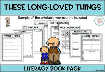These Long-Loved Things by Ronojoy Ghosh, text by Josh Pyke - CBCA 2025 - Literacy Book Pack - Activity Pack