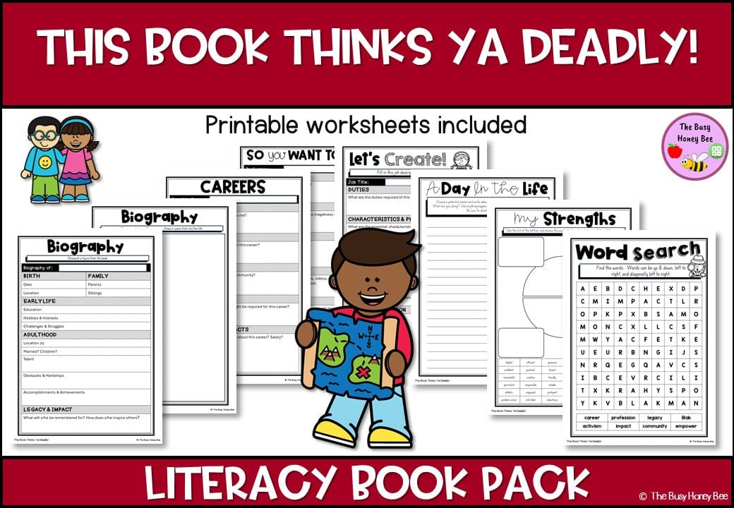 This Book Thinks Ya Deadly - CBCA 2024 - Literacy Book Pack - Activity Pack